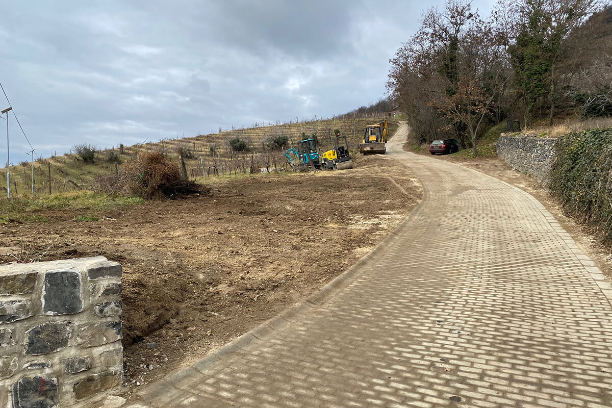 Badacsonytomaj külterületi útjainak rekonstrukciója